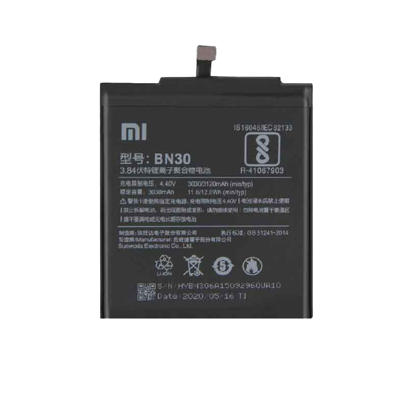 باتری گوشی Xiaomi Redmi 4A مدل BN30